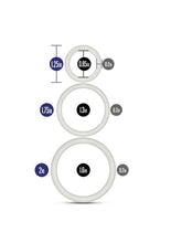 Load image into Gallery viewer, Performance Vs4 Pure Premium Silicone Cock Ring Set (3 Sizes
