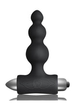Load image into Gallery viewer, Petite Sensations Bubbles Silicone Vibrating Anal Stimulator - Black
