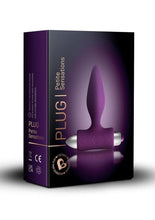 Load image into Gallery viewer, Petite Sensations Silicone Vibrating Butt Plug - Purple
