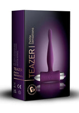 Load image into Gallery viewer, Petite Sensations Teazer Silicone Vibrating Anal Stimulator - Purple
