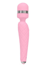 Load image into Gallery viewer, Pillow Talk Cheeky Silicone Rechargeable Wand Massager
