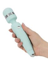 Load image into Gallery viewer, Pillow Talk Cheeky Silicone Rechargeable Wand Massager
