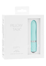 Load image into Gallery viewer, Pillow Talk Flirty Rechargeable Silicone Bullet - Teal

