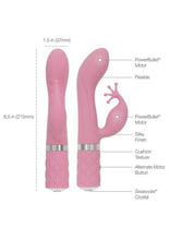 Load image into Gallery viewer, Pillow Talk Kinky Rechargeable Silicone Vibrator
