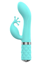 Load image into Gallery viewer, Pillow Talk Kinky Rechargeable Silicone Vibrator - Teal
