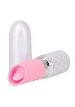 Load image into Gallery viewer, Pillow Talk Lusty Luxurious Rechargeable Silicone Flickering Massager - Pink/White
