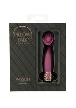 Load image into Gallery viewer, Pillow Talk Passion Rechargeable Silicone Massager - Red/Rose Gold/Wine
