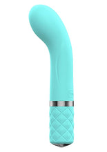 Load image into Gallery viewer, Pillow Talk Racy Silicone Rechargeable G-Spot Mini Vibrator - Teal
