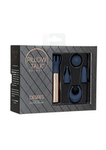 Load image into Gallery viewer, Pillow Talk Secrets Desires Rechargeable Silicone Bullet - Blue/Navy Blue/Rose Gold - 6 Piece/Set
