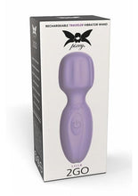 Load image into Gallery viewer, Pixey 2go Rechargeable Silicone Mini Wand - Lilla - Purple
