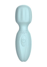 Load image into Gallery viewer, Pixey 2go Rechargeable Silicone Mini Wand - Ocean - Green
