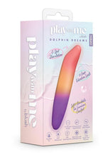 Load image into Gallery viewer, Play with Me Dolphin Dreams Rechargeable Silicone G-Spot Bullet Vibrator - Multicolor
