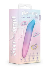Load image into Gallery viewer, Play with Me Dolphin Kisses Rechargeable Silicone G-Spot Bullet Vibrator - Multicolor
