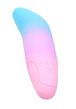 Load image into Gallery viewer, Play with Me Dolphin Kisses Rechargeable Silicone G-Spot Bullet Vibrator - Multicolor
