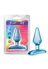 Load image into Gallery viewer, Play with Me Jolly Plug Butt Plug - Blue
