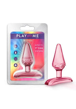 Load image into Gallery viewer, Play with Me Jolly Plug Butt Plug - Pink
