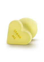 Load image into Gallery viewer, Play with Me Naughty Candy Heart Spank Me Silicone Butt Plug
