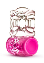 Load image into Gallery viewer, Play with Me Pleaser Rechargeable Cock Ring - Pink
