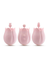 Load image into Gallery viewer, Play with Me Romanic Rose Rechargeable Silicone Clitoral Stimulator
