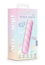 Load image into Gallery viewer, Play with Me Sugar Crush Rechargeable Silicone Bullet - Pink
