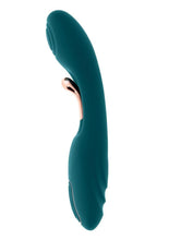 Load image into Gallery viewer, Playboy Aurelie Rechargeable Silicone G-Spot Vibrator - Green
