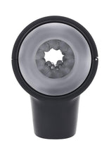 Load image into Gallery viewer, Playboy Come Along Dual End Rechargeable Masturbator - Black/Clear
