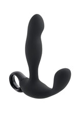 Load image into Gallery viewer, Playboy Come Hither Rechargeable Silicone Vibrating Prostate Massager - Black

