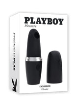 Load image into Gallery viewer, Playboy Excursion Rechargeable Silicone Clitoral Vibrator - Black
