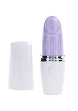 Load image into Gallery viewer, Playboy Getaway Rechargeable Silicone Clitoral Stimulator - Lavender/White
