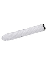 Load image into Gallery viewer, Playboy In A Twist Rechargeable Glass Vibrator
