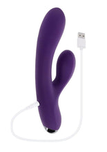 Load image into Gallery viewer, Playboy New Crush Rechargeable Silicone Dual Vibrator
