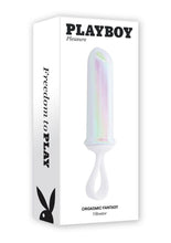 Load image into Gallery viewer, Playboy Orgasmic Fantasy Rechargeable Silicone Bullet - Purple/White
