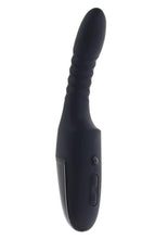 Load image into Gallery viewer, Playboy Overdrive Rechargeable Silicone Heating Vibrator - Black
