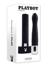 Load image into Gallery viewer, Playboy Pleasure Zone Rechargeable Silicone Light-Up Vibrator - Black
