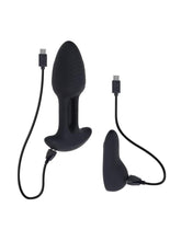 Load image into Gallery viewer, Playboy Rim Shot Rechargeable Silicone Anal Plug
