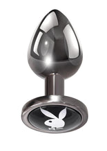 Load image into Gallery viewer, Playboy Tux Metal Anal Plug

