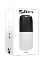Load image into Gallery viewer, Playboy Twisted Double Side Stroker - Black/White
