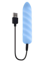 Load image into Gallery viewer, Playboy Unicorn Silicone Rechargeable Vibrating Bullet
