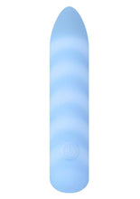 Load image into Gallery viewer, Playboy Unicorn Silicone Rechargeable Vibrating Bullet - Blue
