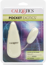 Load image into Gallery viewer, Pocket Exotics Glow In The Dark Bullet - Glow - Glow In The Dark/Ivory
