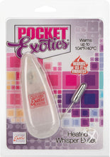Load image into Gallery viewer, Pocket Exotics Warming Whisper Bullet - Silver
