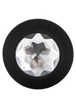 Load image into Gallery viewer, Power Gem Vibrating Crystal Probe Silicone Rechargeable Butt Plug

