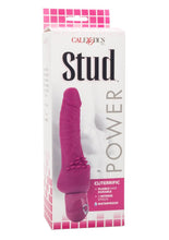 Load image into Gallery viewer, Power Stud Cliterrific Vibrator Waterproof - Pink - 6.75in
