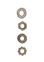 Load image into Gallery viewer, Powerbullet Got Big D Super Stretch Cock Rings - Black - 4 Pack
