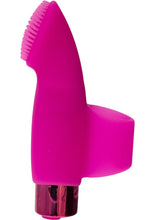 Load image into Gallery viewer, Powerbullet Naughty Nubbies Silicone Rechargeable Finger Massager - Pink
