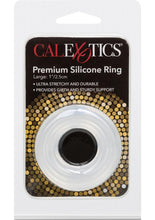 Load image into Gallery viewer, Premium Silicone Cock Ring - Clear - Large
