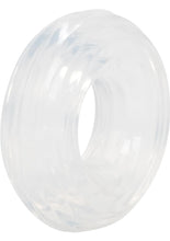 Load image into Gallery viewer, Premium Silicone Cock Ring - Clear - Medium
