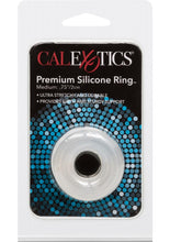 Load image into Gallery viewer, Premium Silicone Cock Ring - Clear - Medium
