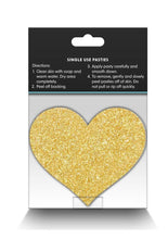 Load image into Gallery viewer, Pretty Pasties Glitter Hearts
