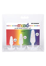 Load image into Gallery viewer, Pride Anal Trainer Kit - Clear/Multicolor - Large/Small
